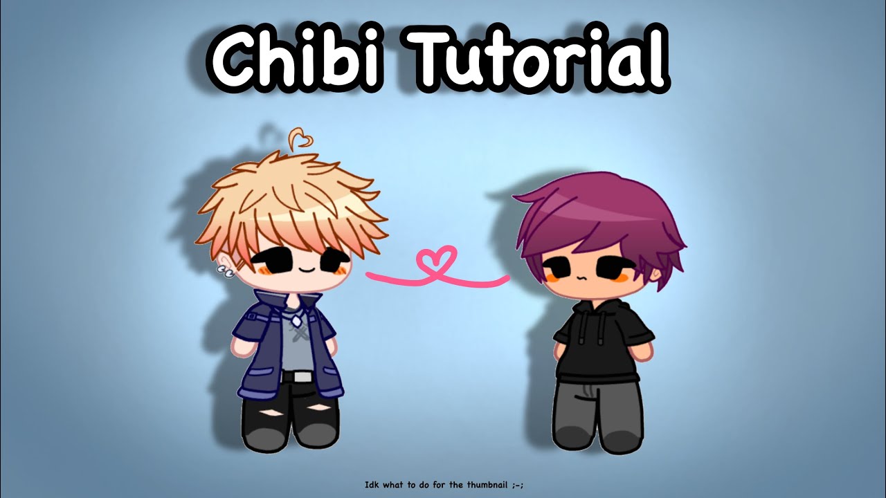 Chibi Gacha Club Cute Character · Creative Fabrica