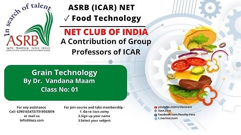 Grain Technology Lecture -1