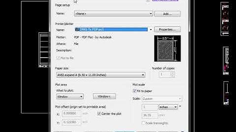 How to print or plot a Drawing in autoCAD ।। Bangla Tutorial ।।