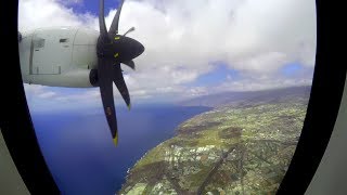 My Shortest Flight Of 2018 Binter Canarias Atr 72-600 Full Flight Timelapse Lpa-Tfn