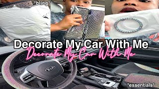 DECORATE MY CAR WITH ME | *BOUJEE INSPIRED* | Shaybella