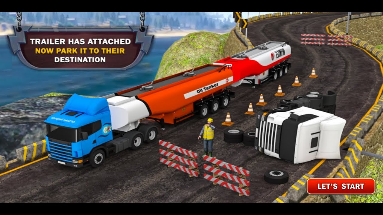 Oil tanker heard drive🚒 New Android game play 2020 YouTube