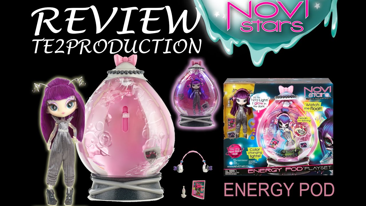 Review Novi Stars Playset Energy Pod Nita Light Youtube