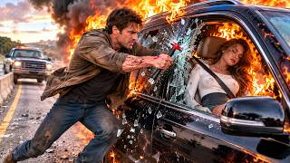Single Dad Saved the CEO From a Burning SUV—Then She Learned Why He’d Followed Her for Miles.