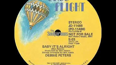 MODERN SOUL 12 Inch - DEBBIE PETERS - Baby it's al...