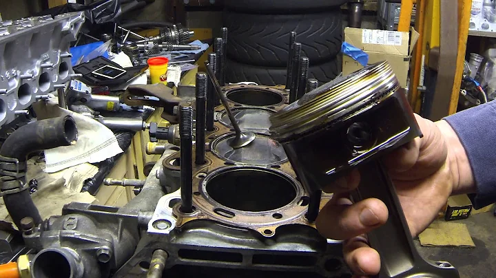 B Series piston to valve and piston to head clearance inspection. - Part 1