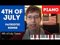 4th Of July Tunes For Piano American Patriotic Songs For Piano Beginner To Advanced