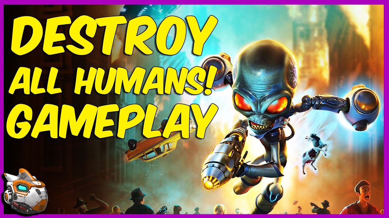 Destroy All Humans Remake PC Demo Gameplay Steam Game Festival Summer 2020