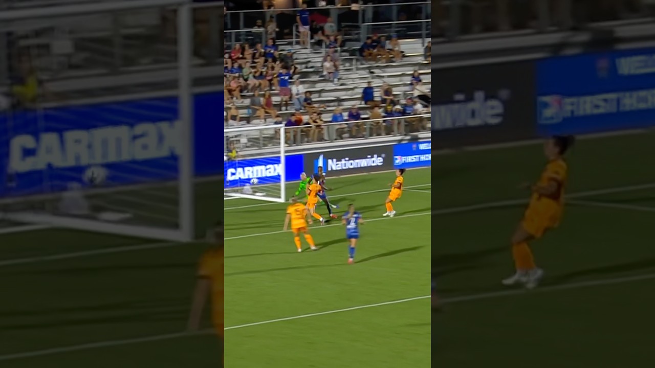 Ally Schlegel returns the favor and sets up Evelyn Ijeh 🤝 #nwsl #soccer #football #goal