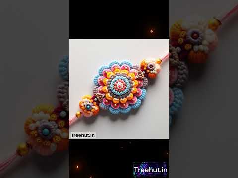 Crochet Rakhi Design Ideas - 5348