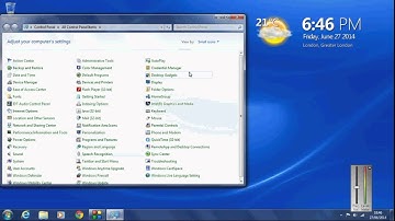 Change view in control panel windows 7