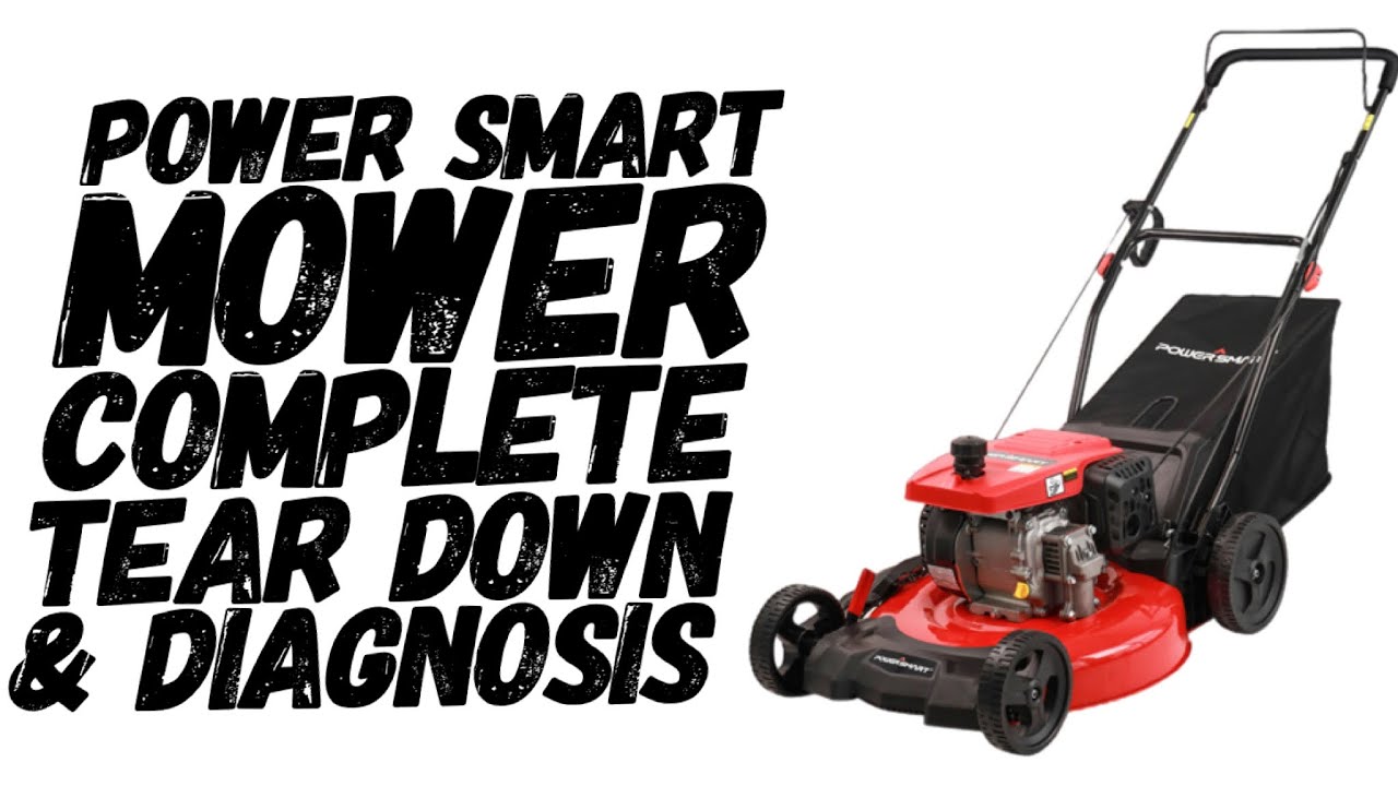 Газонокосилка Power Smart плохо стучит / Диагностика и разборка / Сгорела коробка передач