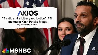 FBI Director Kash Patel throws temper tantrum after news reports of his private jet use