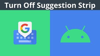How To Turn Off Or On Predictive Text (Suggestion Strip) On Your Android Devices Gboard screenshot 5