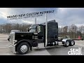 Test Drive & full walk around on a custom 2021 Peterbilt 389