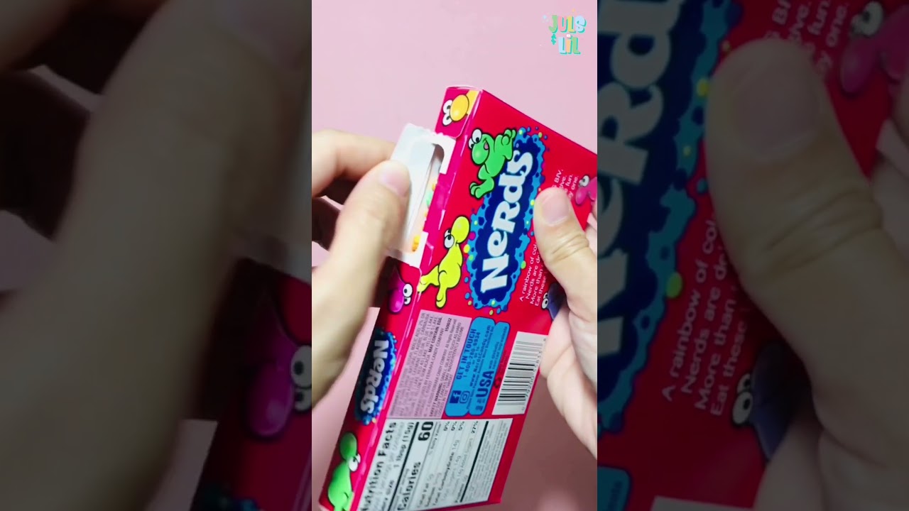 Nerds rainbow candy unboxing 