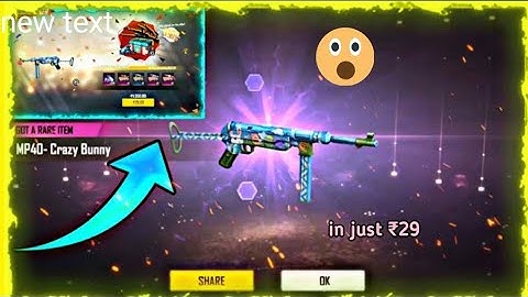 I got Bunny MP40 Permanent 😯 - para SAMSUNG A3,A5,A6,A7,J2,J5,J7,S5,S6,S7,S9,A10,A20,A30,A50,A70