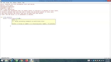 EX 2 Chap 2, sales prediction of the book "Programing logic and design" using Python.