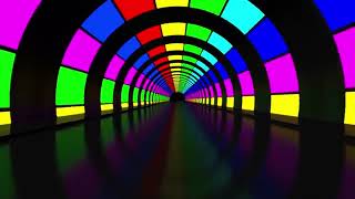 Autism Calming Music Colorful Visual Therapy Tunnel