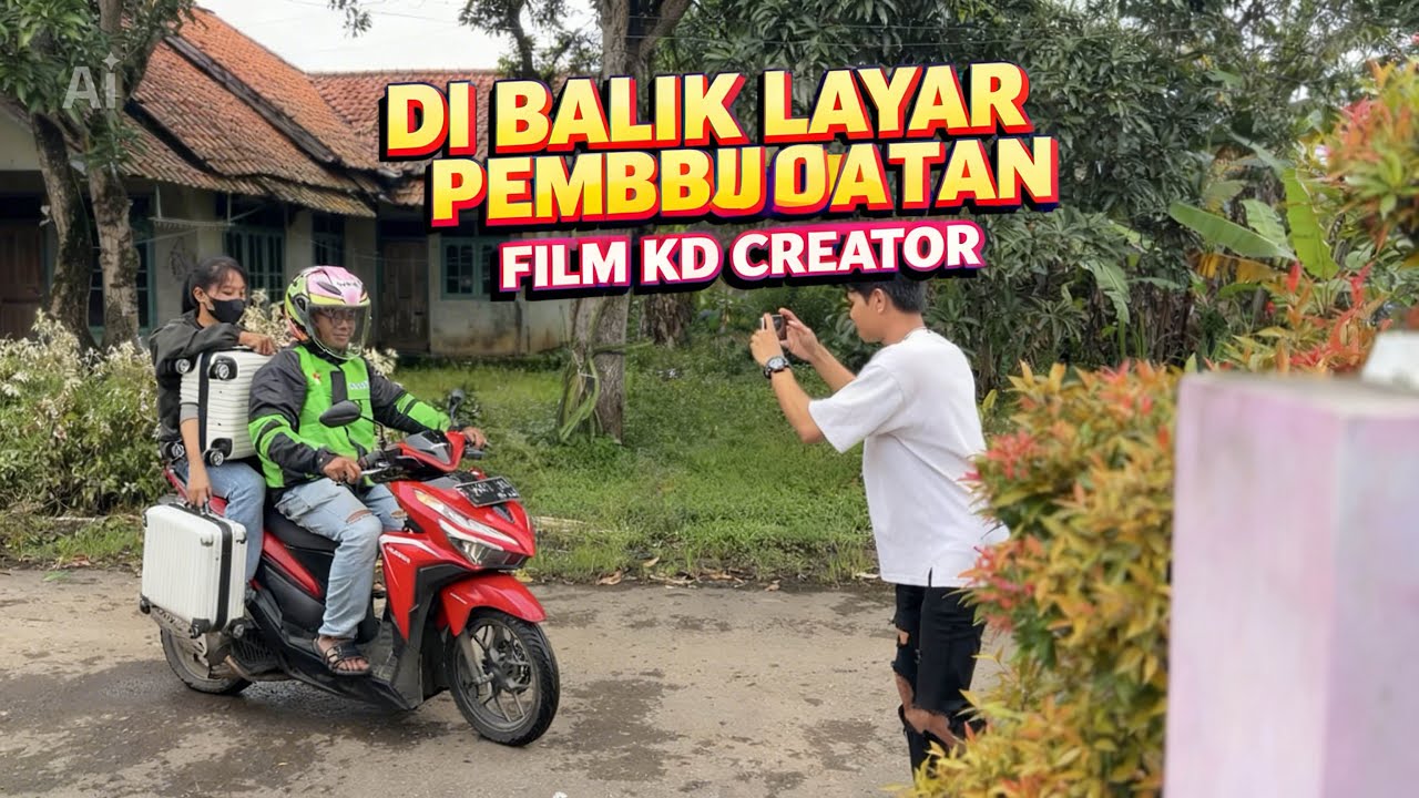 TERNYATA BEGINI DI BALIK LAYAR PROSES PEMBUATAN FILM TIM KD CREATOR #videokocak #comedy #lucu 