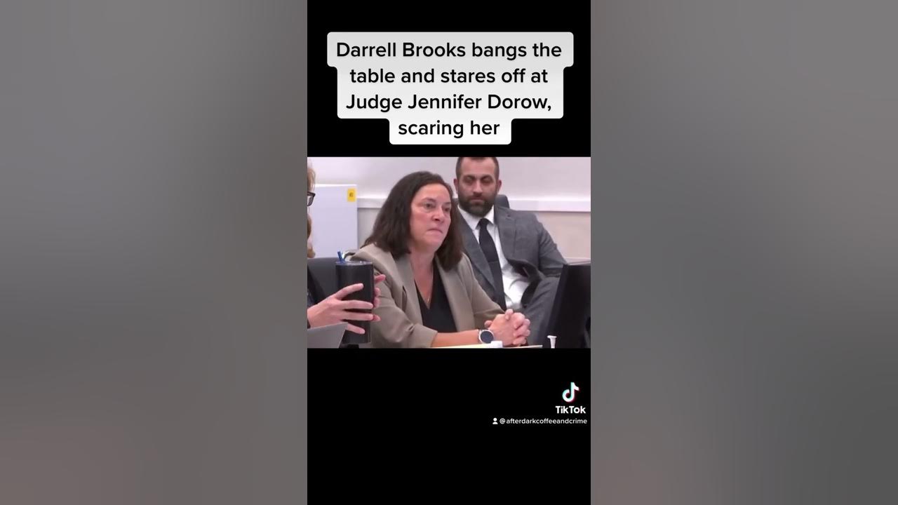 Darrell Brooks scares Judge Jennifer Dorow YouTube