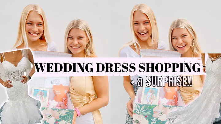 WEDDING DRESS SHOPPING WITH MY SISTER!