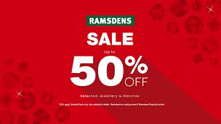 Ramsdens Summer Sale Now On