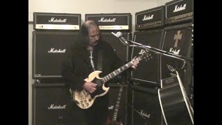 Sleeping Village , Warning Black Sabbath Tony Iommi guitar cover by Richard Iommi