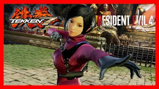Mod Showcase: Tekken 7 ~ Ada Wong RE4 Remake Costume Mod  - Ling Xiaoyu
