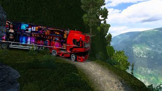 EURO TRUCK SIMULATOR 2 PERU MOD MAP . VERY DANGEROUS ROAD