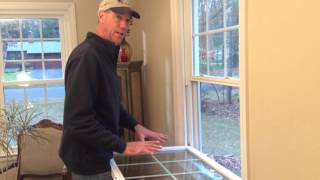 The best way to tilt in your Harvey window for cleaning