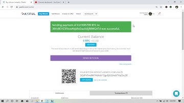 How To Transfer Bitcoin From Paxful to another wallet