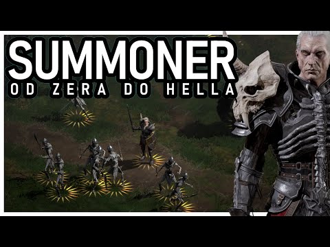 NEKROMANTA SUMMONER OD ZERA DO HELLA! PRZYWOŁANIA! DIABLO 2: RESURRECTED PORADNIK D2R SUMMONER GUIDE