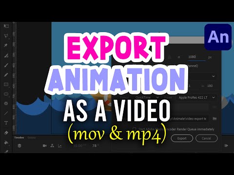 ვიდეო: როგორ დავაკოდირო Adobe ანიმაცია?