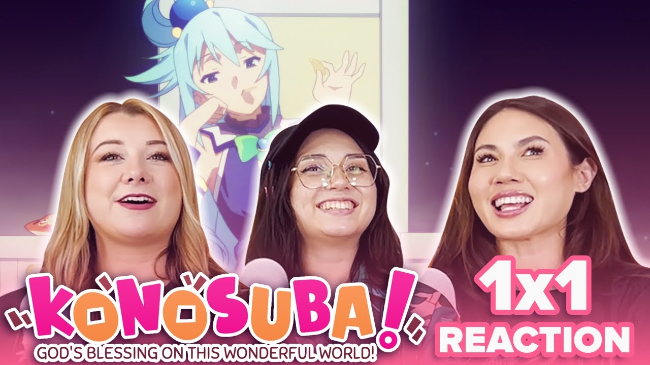 ВПЕРВЫЕ СМОТРЮ KonoSuba - 1x1 - Эта самопровозглашенная богиня и реинкарнация в другом мире!