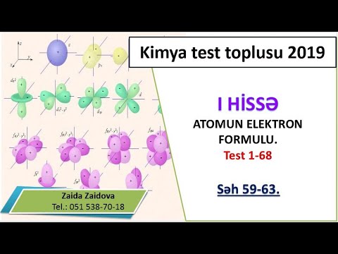 Video: 82 proton və 125 neytron olan bir atomun atom simvolu nədir?