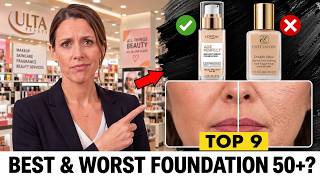 9 Worst Foundations for Women Over 50 (5 Options That Fix It)