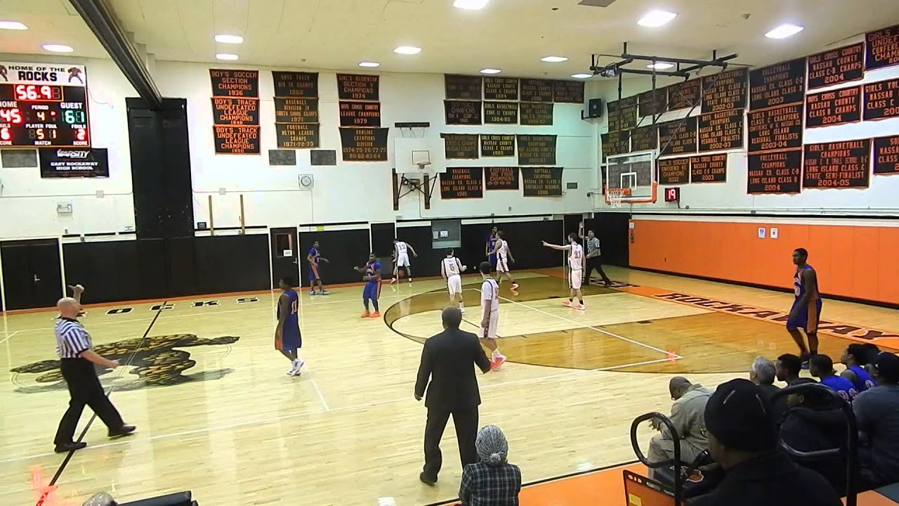 Malverne vs East Rockaway Basketball 201314 part9 YouTube