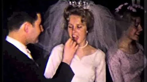 Claire and Lawrence Michelini's wedding 1962