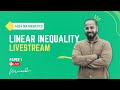 Linear Inequality P1 Live