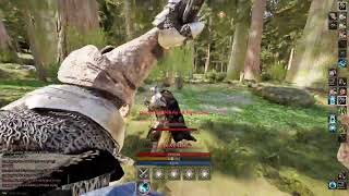 Mortal Online 2 PVP : 2 BattleBrothers with 5000g got ganked by 4 Badcompany