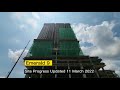 Emerald 9 ( Taman Suntex ) Site Progress updated by 11 March 2022