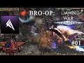 Bro-op: Dawn of War - Unification [v.6.9.1] with Caldaris # Necrons + TS VS Eldar [PvE][Survival]