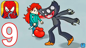 Survival 456 With Super Hero - Gameplay Walkthrough Part 9 Iron Man & Huggy Boosters  (Android,iOS)