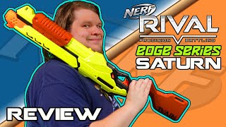 BIGGEST NERF SHOTGUN YET!! NERF RIVAL EDGE SERIES SATURN REVIEW