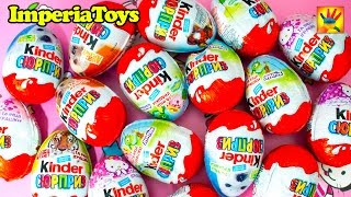 Many Surprise Eggs Kinder Surprise Hello Kitty Luntik Animal Planet Imperiatoys