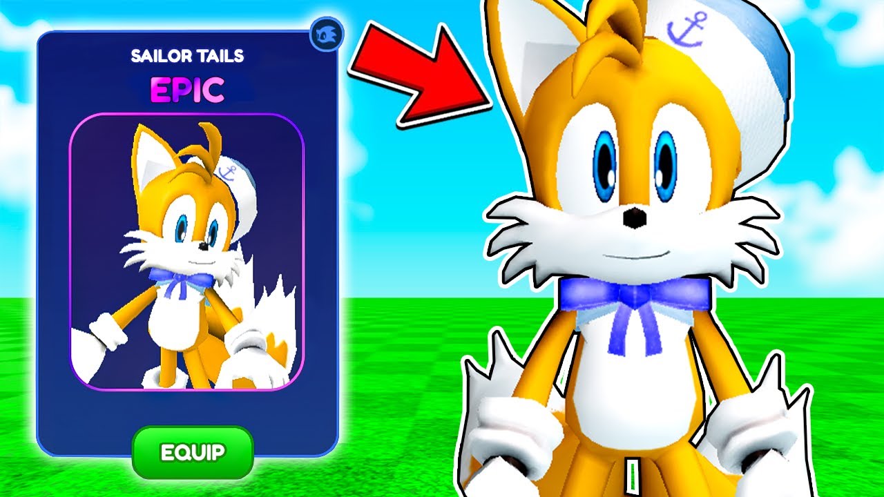 SKIN do MECHANIC TAILS no SONIC SPEED SIMULATOR! #roblox#sonicspeedsim