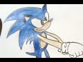 Drawing Sonic the Hedgehog | Video Game Art Corner