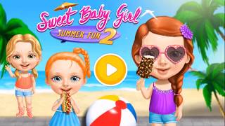 Sevimli Kızlar Yaz Eğlencesi #Çizgifilm Tadında Yeni Oyun screenshot 4