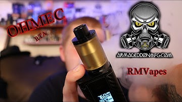 Ohmec RTA | Sherman Killer | U.S. Made by Armageddon MFG | Review and Build | RMVapes